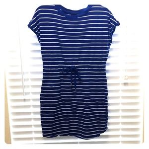 Rafaella Royal Blue Stripped Dress